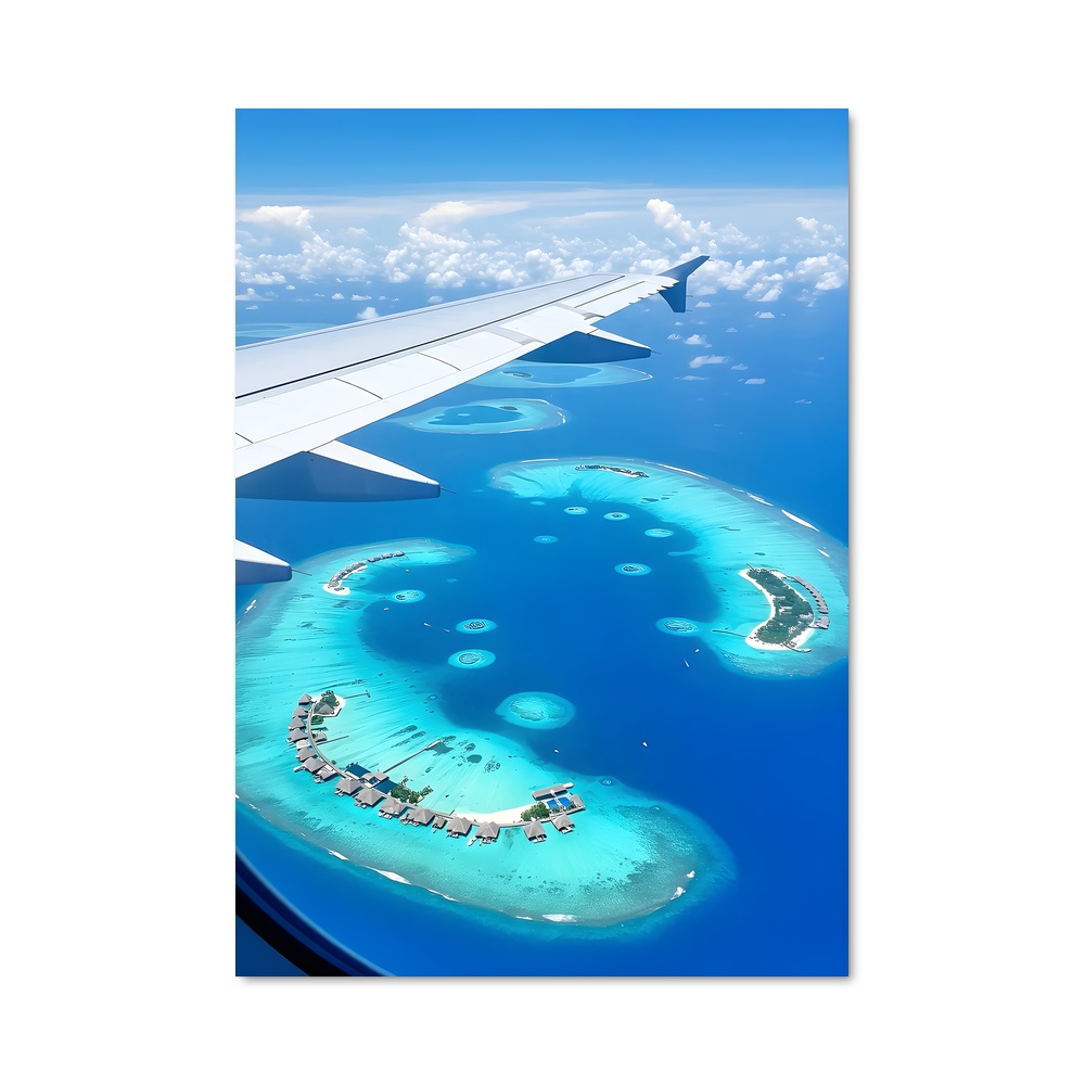 Poster Maldives de diving